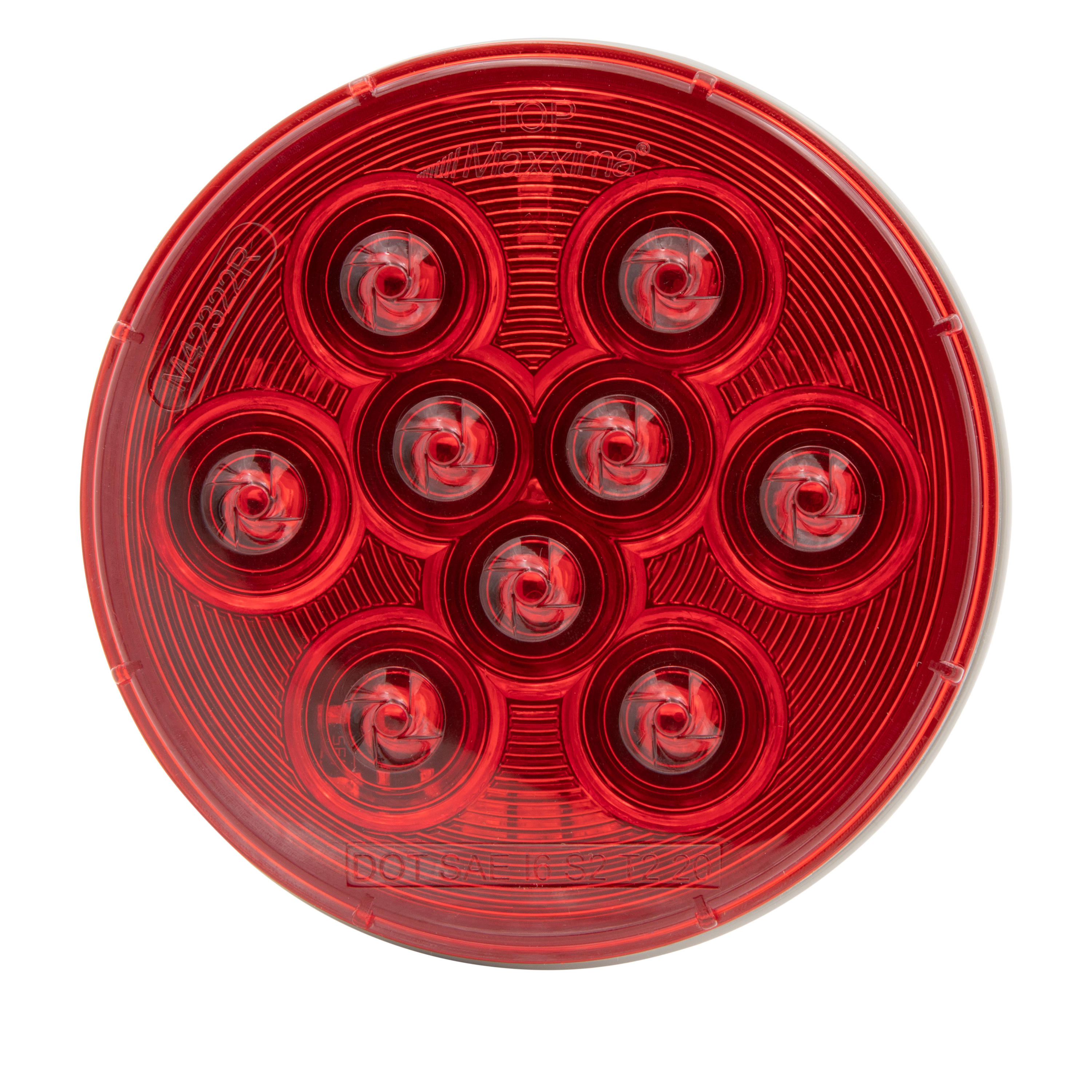 4" Round Red LED Stop/Turn/Tail Light