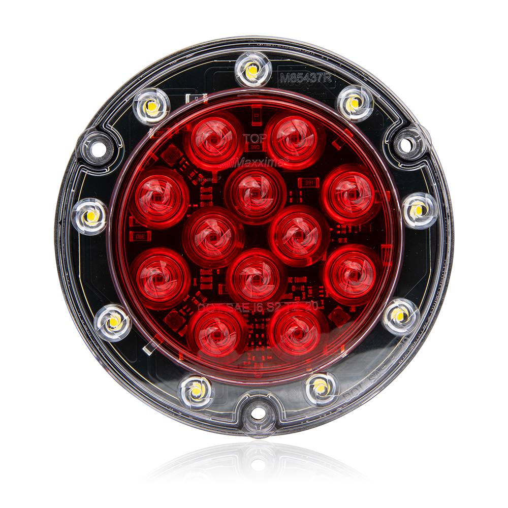 5.5" Round Hybrid Combination Stop Turn Tail & Back Up & Work Light